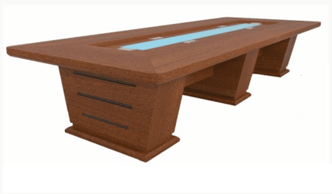 Bàn họp bầu dục cao cấp BH16