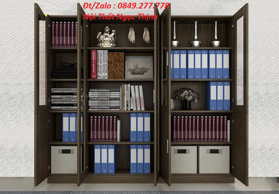 599 Mẫu tủ đựng tài liệu đẹp THS2002