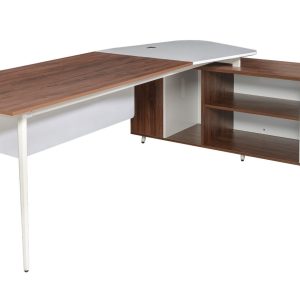 Bàn Giám đốc chân sắt có hộc 1M6