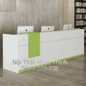 Quầy lễ tân đẹp tại Ngọc Thịnh QTN33