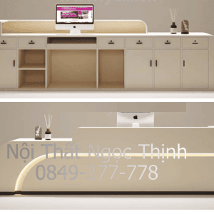 Quầy thu ngân sang trọng đẳng cấp QTN34