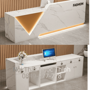 Quầy thu ngân hiện đại cao cấp QTN35