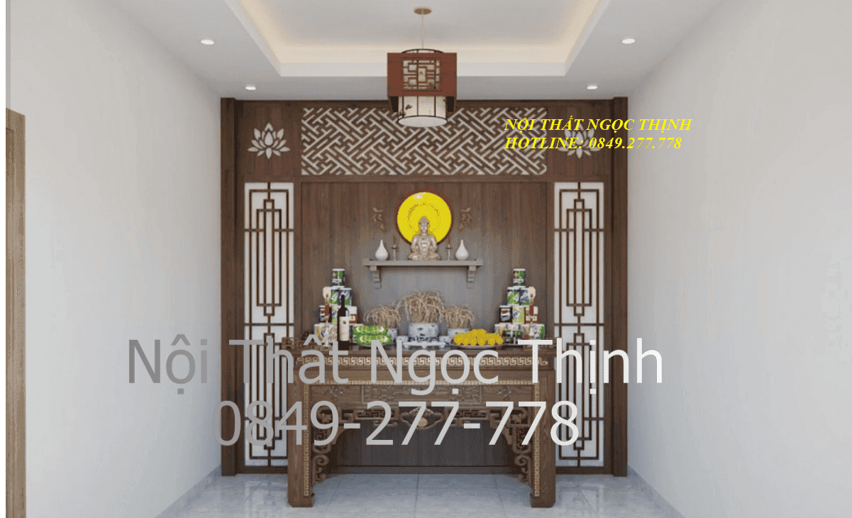 Bàn thờ hoa văn đẹp tại Nhơn Trạch BT0726