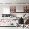 Bếp với không gian mở và sáng Dc1006