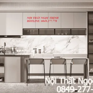 Trang trí phòng ăn với họa tiết hoa văn DC1008
