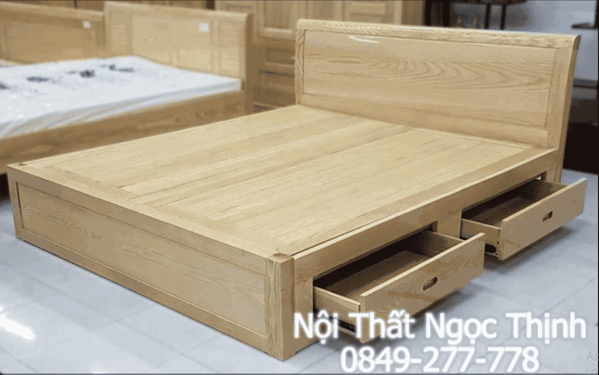 Giường ngủ có hộc kéo GS04