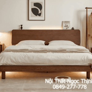 Giường ngủ phong cách đơn giản GS15