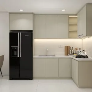 Tủ bếp gỗ công nghiệp TB0201