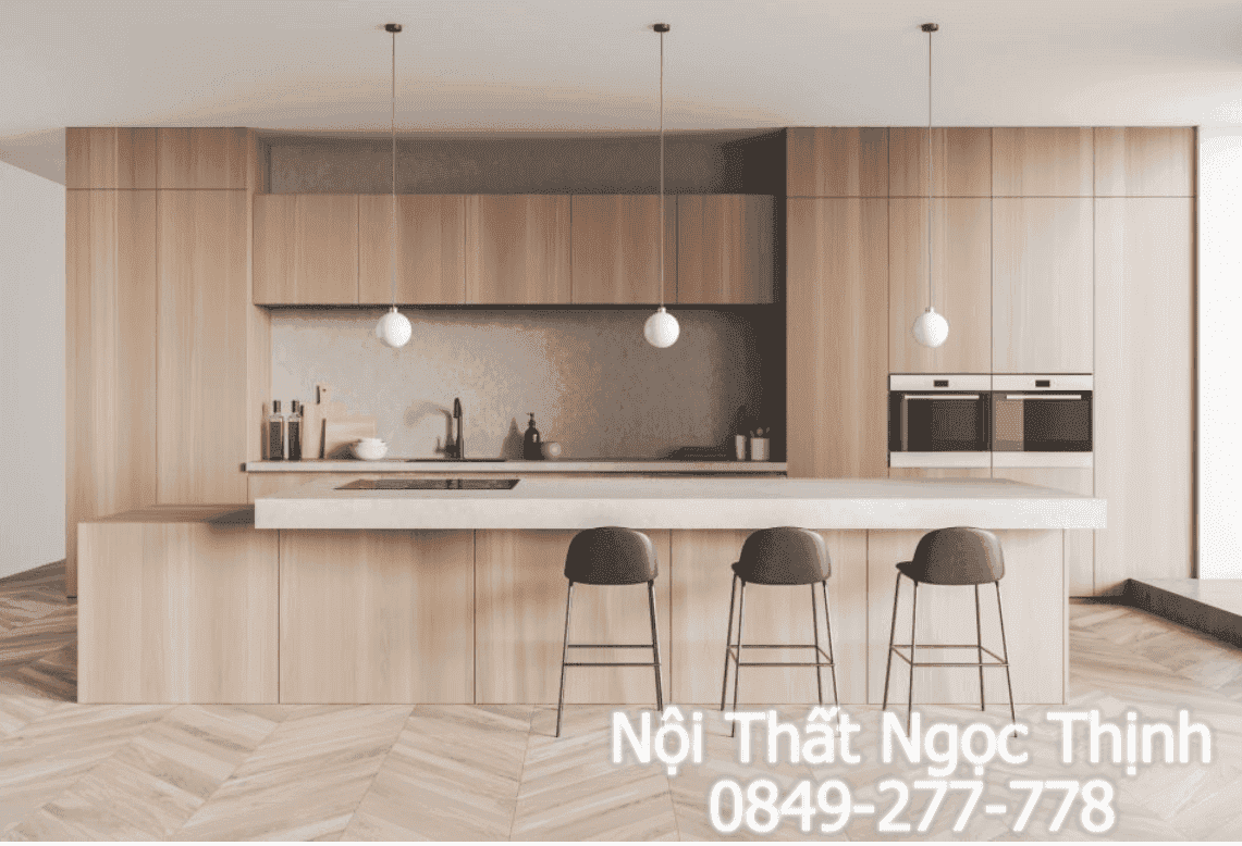 Tủ bếp có đảo TB0305
