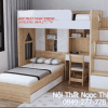 Giường tầng kèm bàn làm việc GT7014