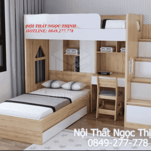 Giường tầng kèm bàn làm việc GT7014