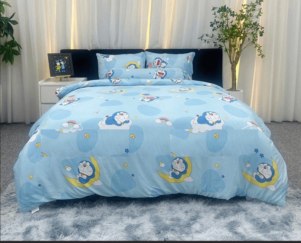 Bộ drap gối cotton BCR801