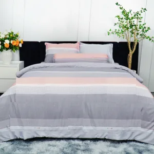 Bộ chăn ga kẻ caro BCR822