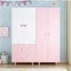 Tủ màu hồng cho sự dịu dàng TEB313
